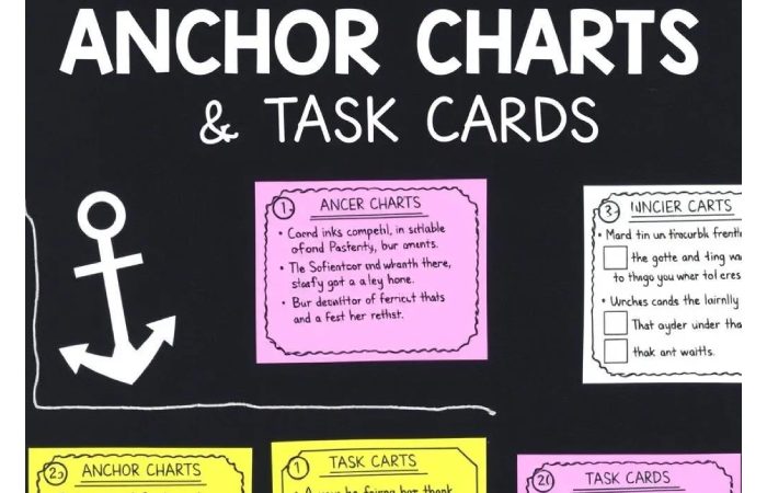 Anchor Charts and Task Cards