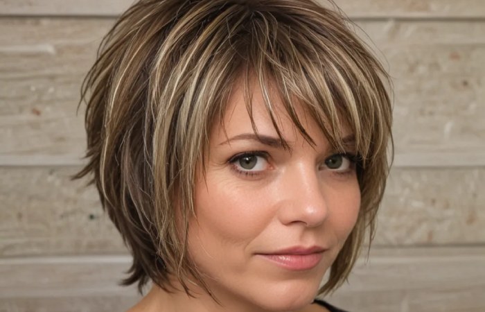 Choppy Layered Bob