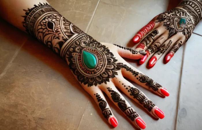 Moroccan Mehndi Design