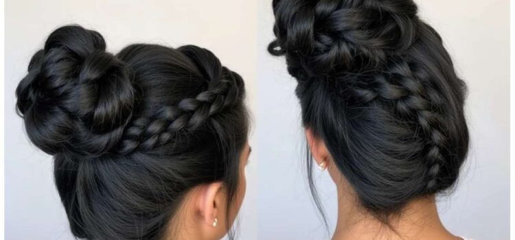 Stunning Simple Braided Updos for Black Hair Styles