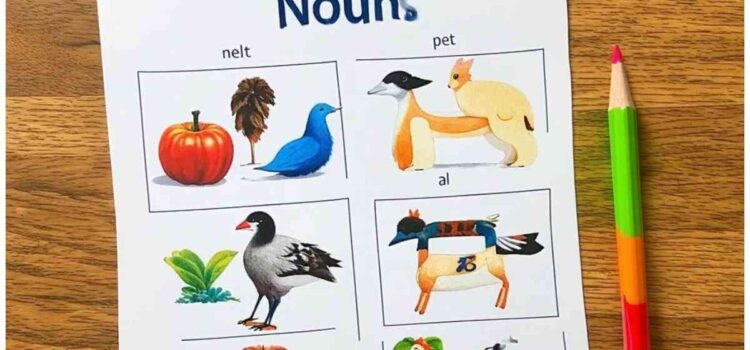 Singular and Plural Noun Chart with Pictures: A Guide