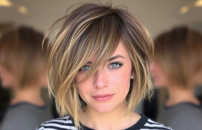 The messy bob