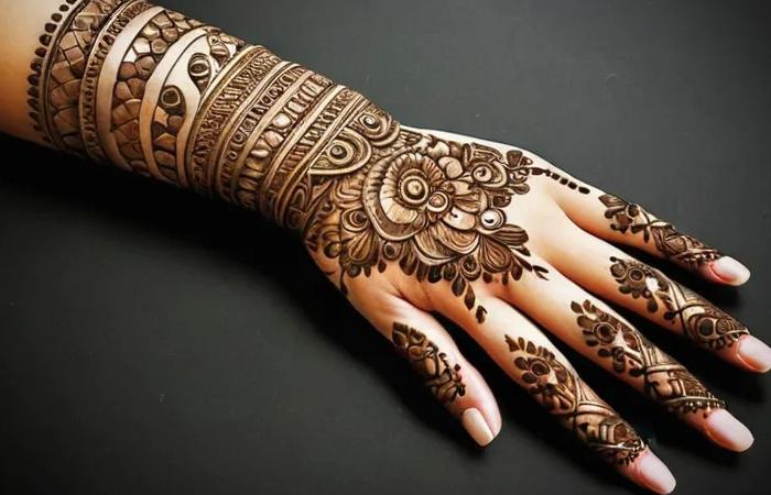 Traditional Mehndi Design