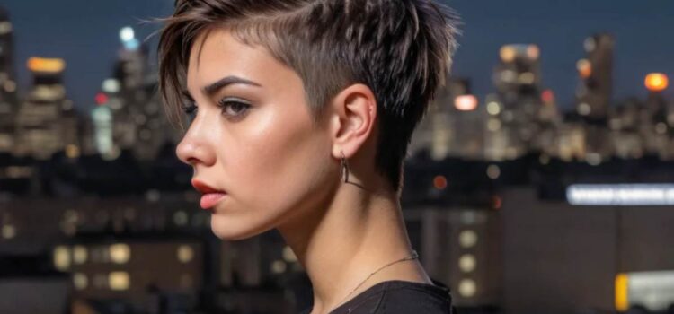 Edgy Messy Short Pixie Cut: The Ultimate Undercut