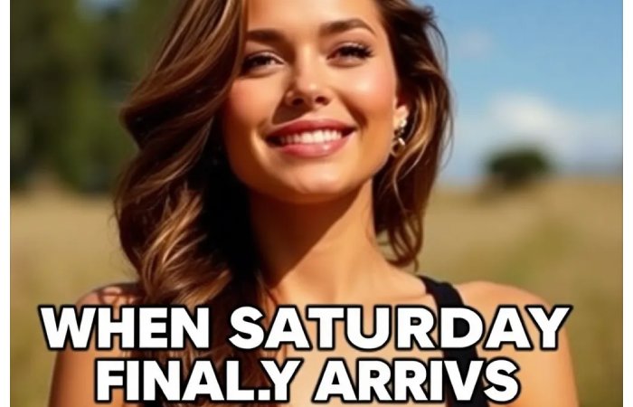 When Saturday Finally Arrives