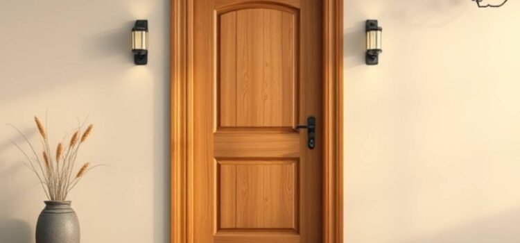 The Timeless Elegance of Teak Wood Single Main Door Design