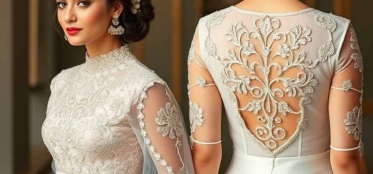 Wedding Blouse Designs Front and Back Latest Trends 2024